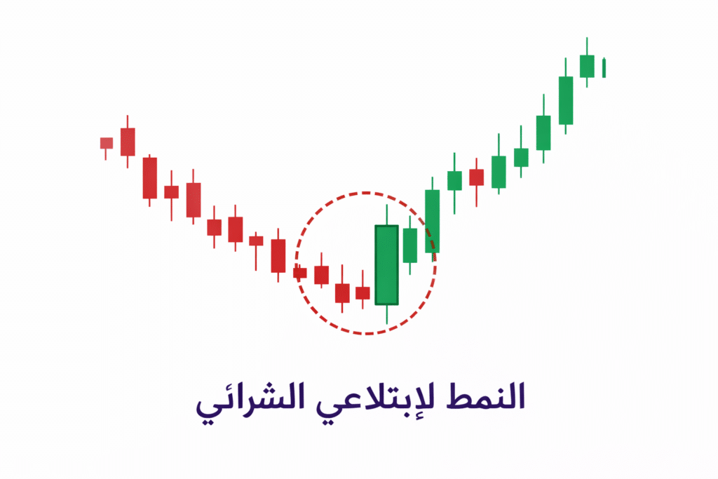 مثالاً واضحًا للنمط الابتلاعي الشرائي
