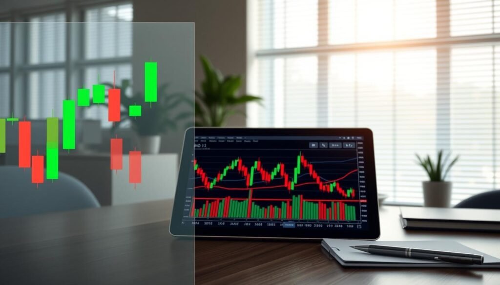 تحليل الشموع اليابانية مع المؤشرات الفنية