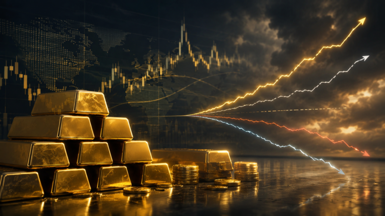 توقعات الذهب في 2026 مع سيناريوهات صعود وهبوط محتملة