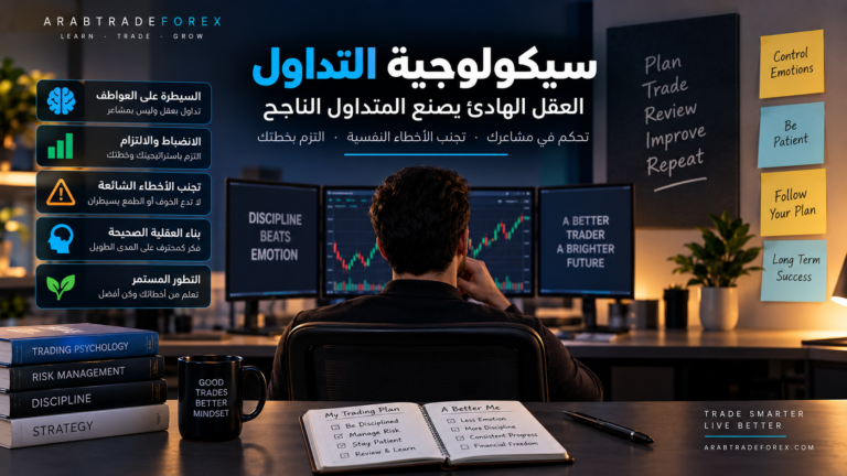 سيكولوجية التداول 2026 — التحيزات السلوكية واتخاذ القرار تحت الضغط